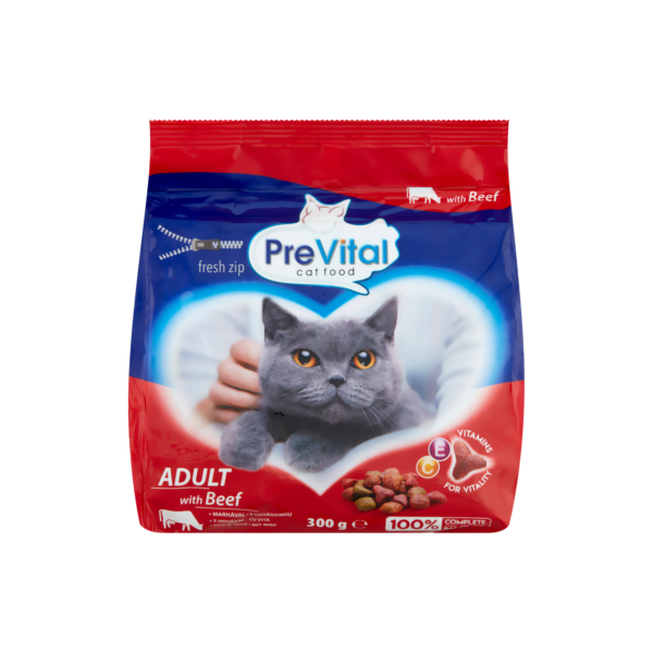 PreVital Száraz Adult Marha 300g