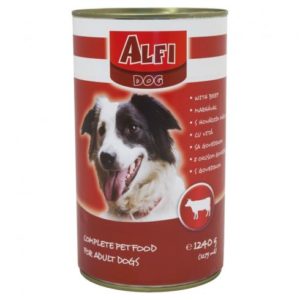 Alfi Dog Konzerv Marha 1240g