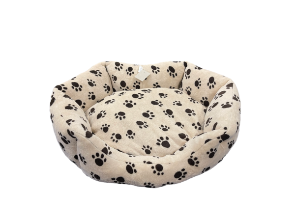 Ovális tappancs mintás soft pihe-puha ágyikó 62x21 cm