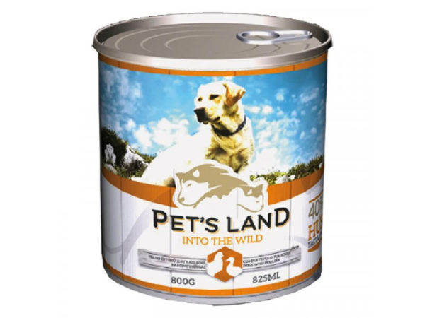 Pet´s Land Dog Konzerv Baromfi 800g