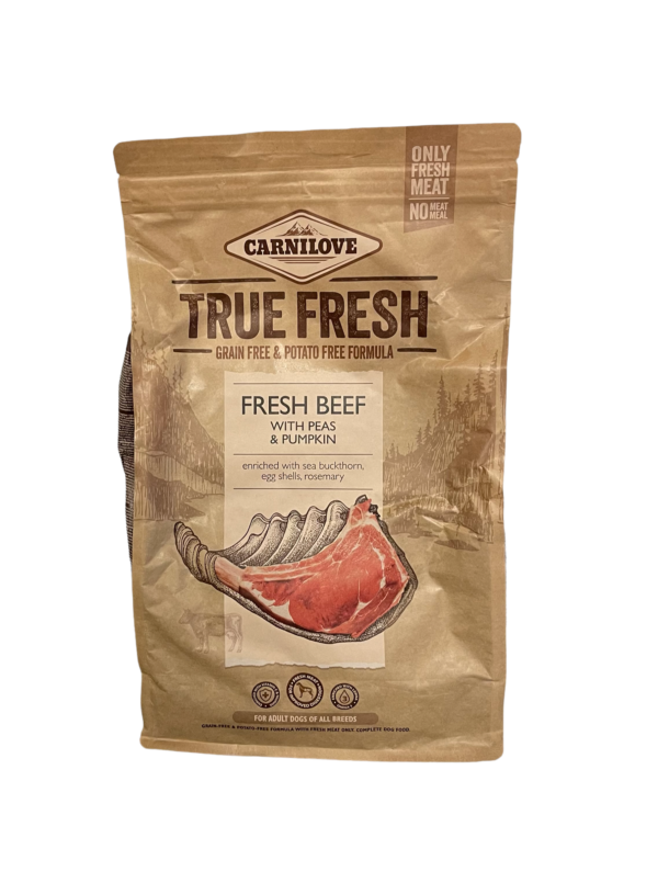 Carnilove True Fresh Adult Dog Beef - marha 4kg