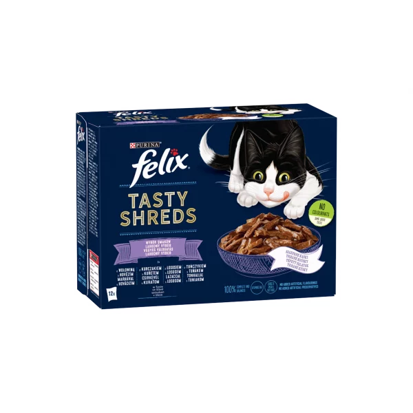 Felix Shreds Alutasak Vegyes válogatás szószban 12x80g