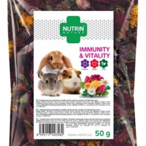 Nutrin Nature Rágcsálóknak, Immunitás-Vitalitás 50g