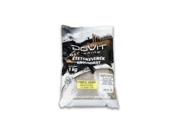 Dovit Etetőkeverék - Fekete Hideg Pontyozó 1kg