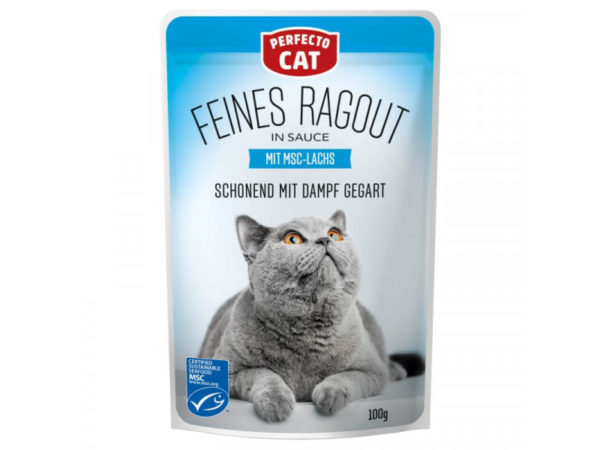 Perfecto Cat Alutasak Ragout MSC lazaccal 100g