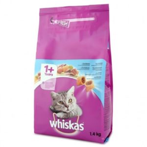 Whiskas száraz tonhallal 1,4kg