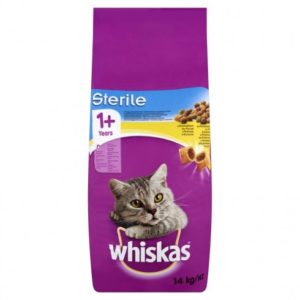 Whiskas Száraz Sterile 14kg