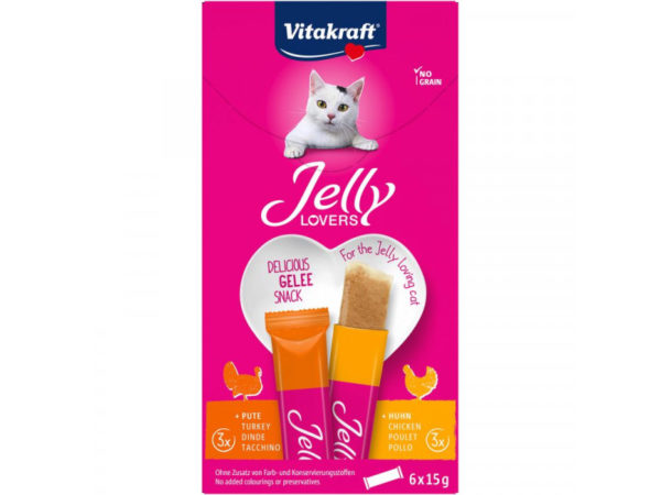 Jelly Lovers Zselés Jutalomfalat Csirkehússal 6x15g