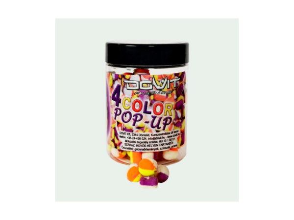Dovit 4 COLOR pop-up 10mm - ananász-tutti-frutti 35g