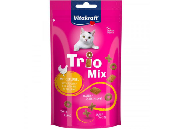 Vitakraft Trio Mix Macska Jutalomfalat Szárnyas Hússal 60g