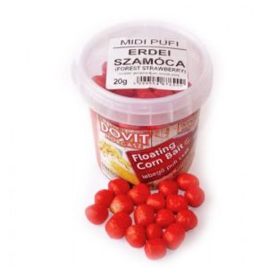 Dovit Lebegő Pufi Csali MIDI - Erdei Szamóca 20g