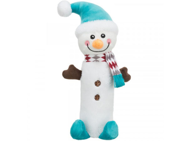 Trixie Játék Xmas Plüss Zörgős Hóember 38cm