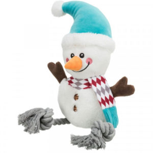 Trixie Játék Xmas Plüss/Pamut Hóember 41cm