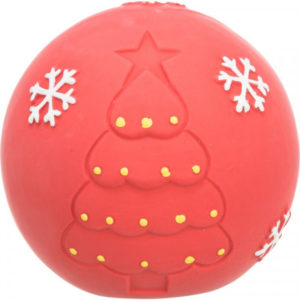 Trixie Játék Xmas Latex Labda 8cm