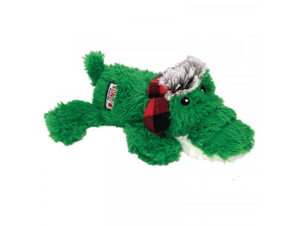 KONG Játék Holiday Cozie Aligátor S méret