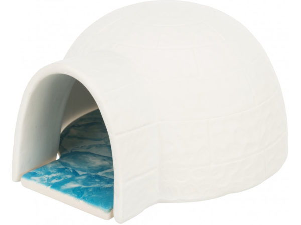 Trixie Igloo Kerámia Hűtőlemezzel Rágcsálóknak 13×9×15 cm