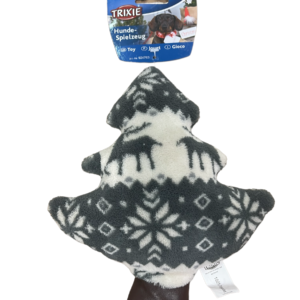 Trixie plüss karácsonyfa szürke/fehér mintával 21cm