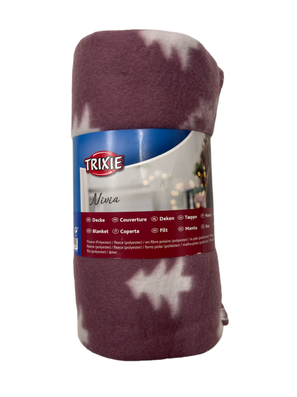 Trixie Pléd Xmas Nivia 100x150cm -Lila
