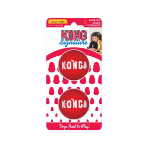 KONG Signature Ball kutyajáték 2db, L méretben