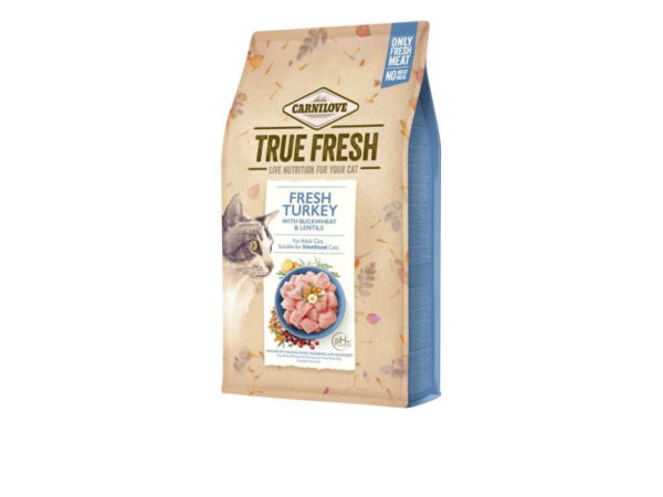 Carnilove True Fresh Cat Adult Turkey - Pulyka 340g