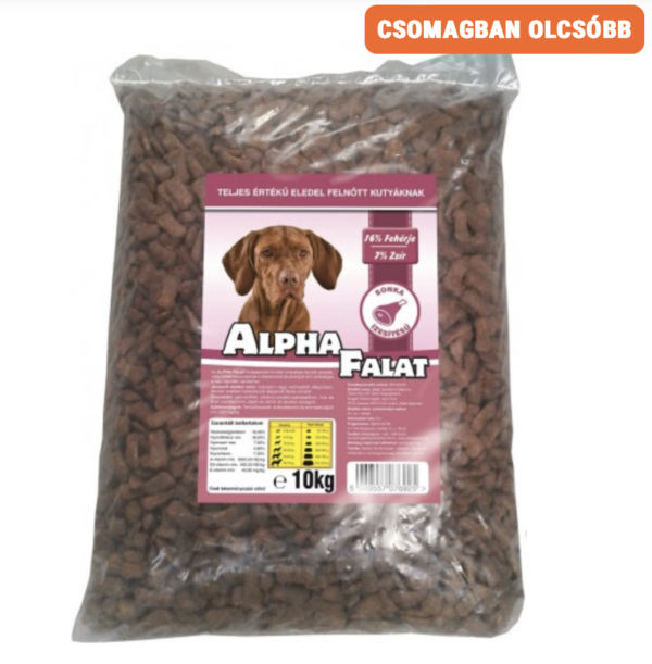 Alpha Falat Sonkás Száraztáp 2x10kg