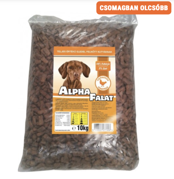 Alpha Falat Csirkés Száraztáp 2x10kg