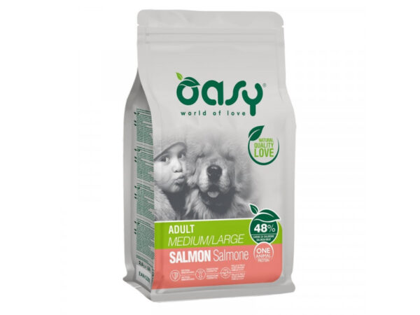 Oasy Dog OAP Adult Medium/Large Salmon 2,5kg