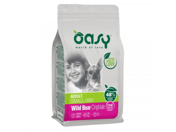 Oasy Dog OAP Adult Small/Mini Wild Boar 2,5kg