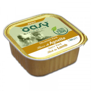 Oasy Dog Alutálka Tasty Paté Adult Lamb 150g