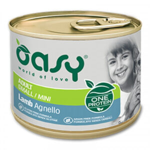 Oasy Dog Konzerv OP Adult Small/Mini Lamb 200g