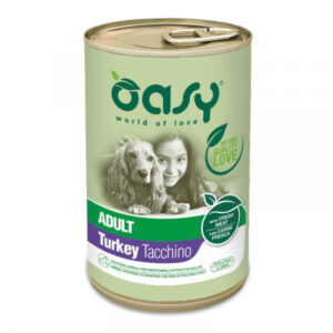Oasy Dog Lifestage Adult paté Turkey All Breeds 400g