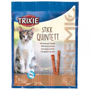 Trixie Jutalomfalat Premio Quadro-Stick Bárány/Pulyka 5x5g