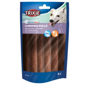 Trixie Jutalomfalat Denta Fun Pálca Nyulas 12 cm, 6db/csomag, 70g