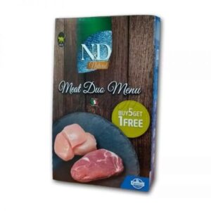 N&D Cat konzerv Meat Duo Menu 6x70g