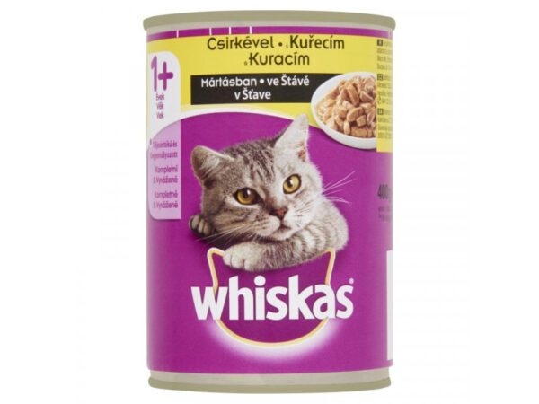 Whiskas Konzerv Csirkehússal 400g
