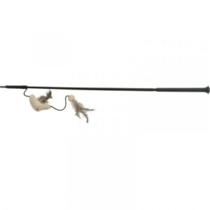 Trixie Játék Macska Pálca XXL Hal Figurával, Macskamentával 65cm