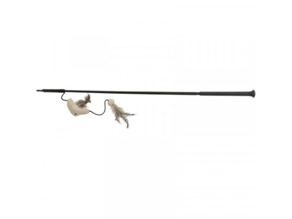 Trixie Játék Macska Pálca XXL Hal Figurával, Macskamentával 65cm