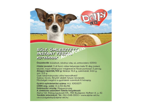 Dolly Instant Kutyatészta 10kg