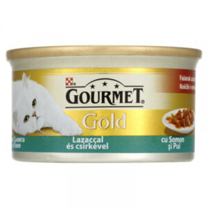 Gourmet Gold Szószban Lazac+Csirke 85g