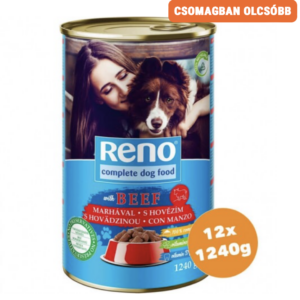 Reno Konzerv Kutya Marha 12x1240g