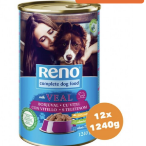 Reno Konzerv Kutya Borjú 12x1240g