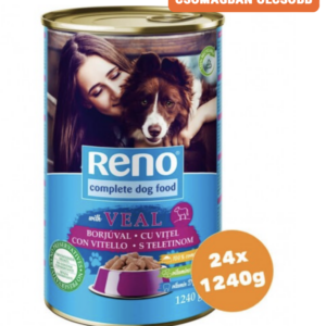 Reno Konzerv Kutya Borjú 24x1240g