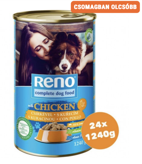 Reno Konzerv Kutya Csirke 12x1240g