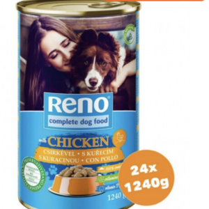 Reno Konzerv Kutya Csirke 24x1240g