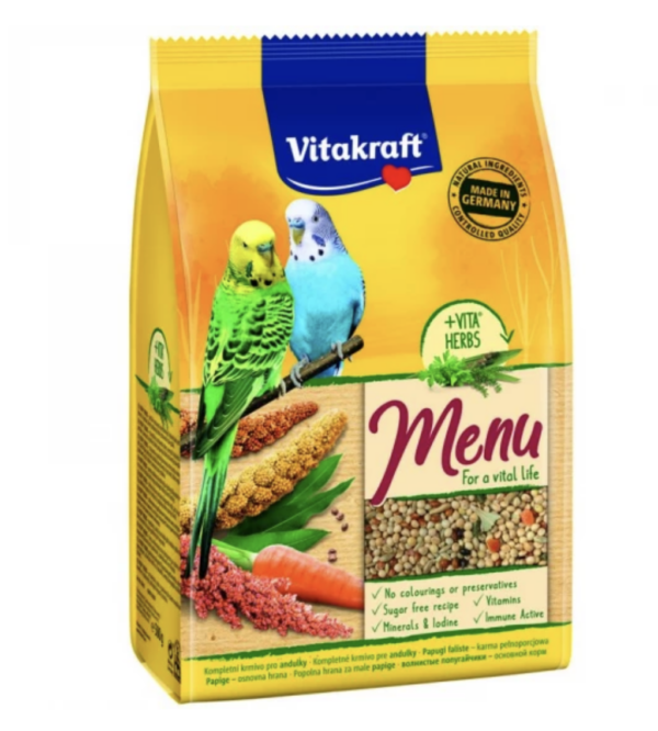 Vitakraft Menu Vital Hullámos Papagáj Részére 500g