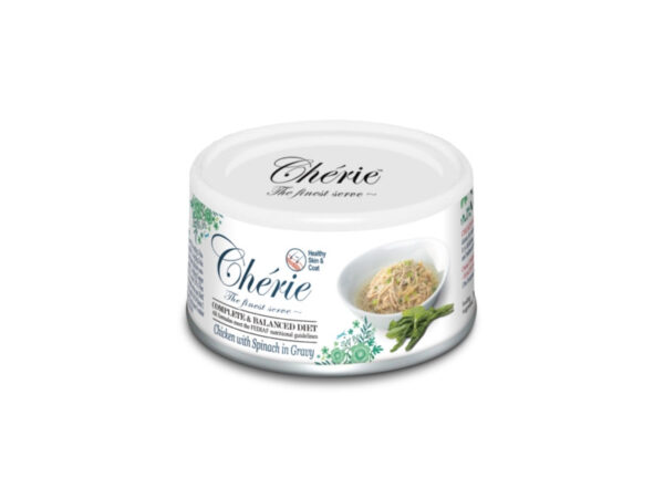 Chérie Csirke Spenóttal Mártásban 80g