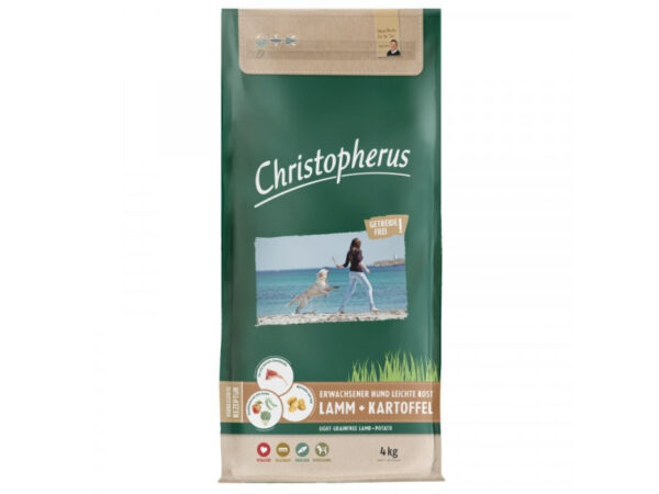 Christopherus Dog Light Grainfree Bárány és burgonya 12kg