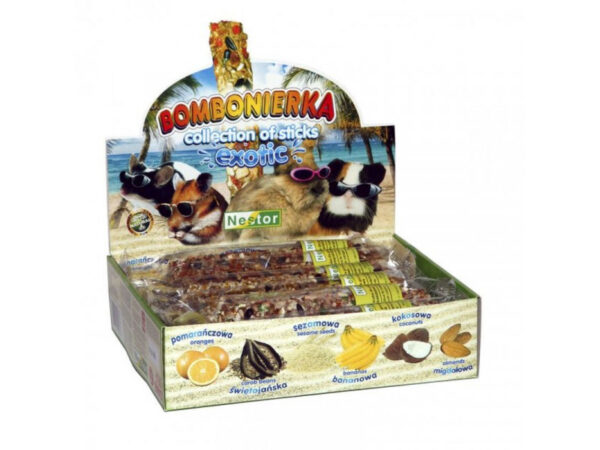 Nestor Bonbonierka Rágcsálónak És Nyúlnak Exotikus 65g