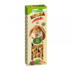 Nestor Dupla Rúd Nyúlnak Gyógynövény+Széna+Zöldség 115g