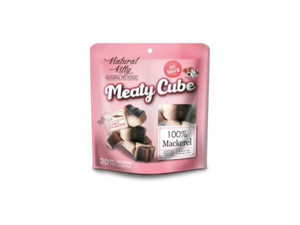 Natural Kitty Meaty Cube 100% Makréla 60g